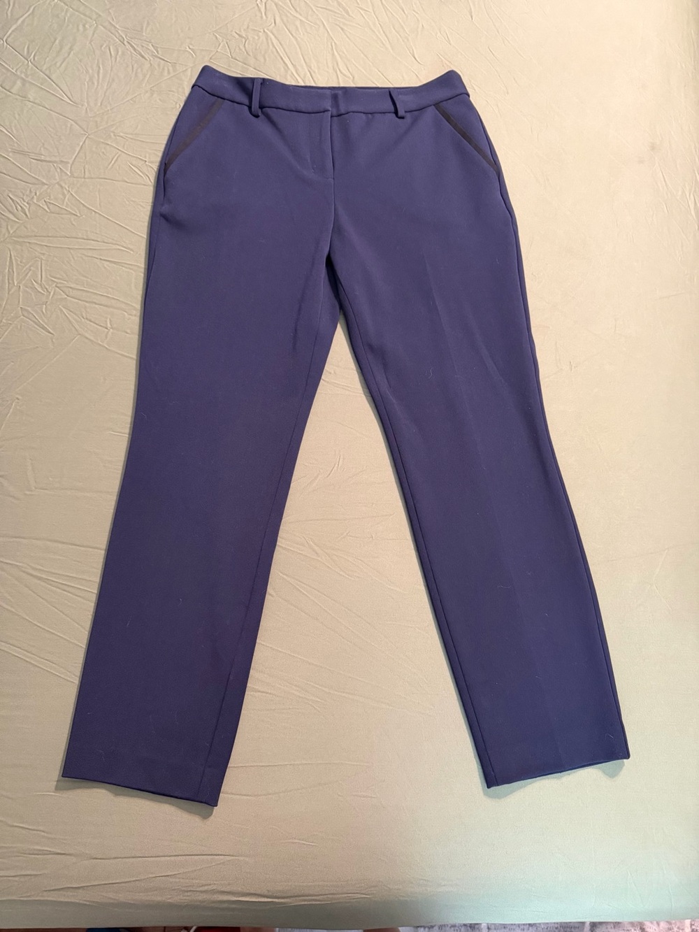 Express Navy Columnist Ankle Pant